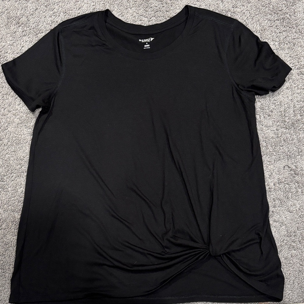 Old Navy Black Short Sleeve Tee